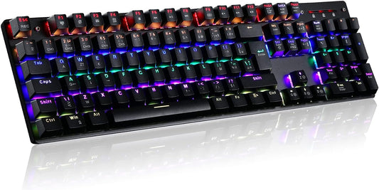Clavier Mécanique Teamwolf switch bleu