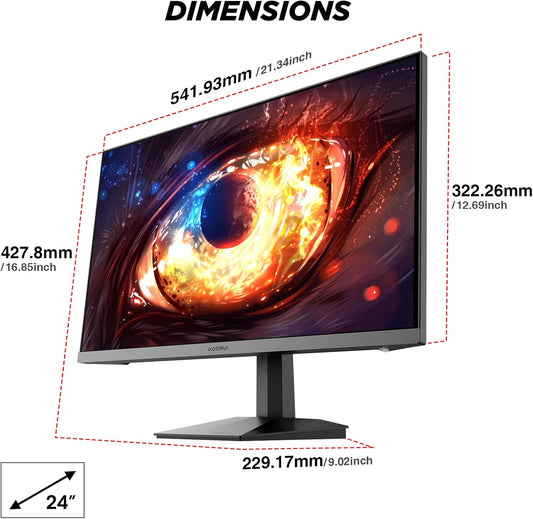 Ecran gamer 200Hz KOORUI